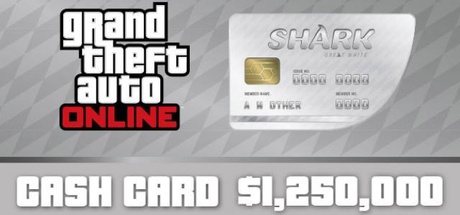 Buy Grand Theft Auto Online - $1,250,000 Great White Shark Cash Card for Xbox One Xbox