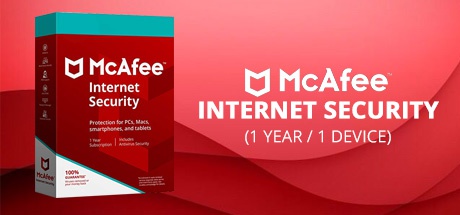 Buy McAfee Internet Security 2021 (1 YEAR / 1 DEVICE) for Software Software