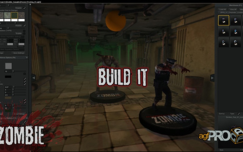 Axis Game Factory's AGFPRO Zombie FPS Player DLC