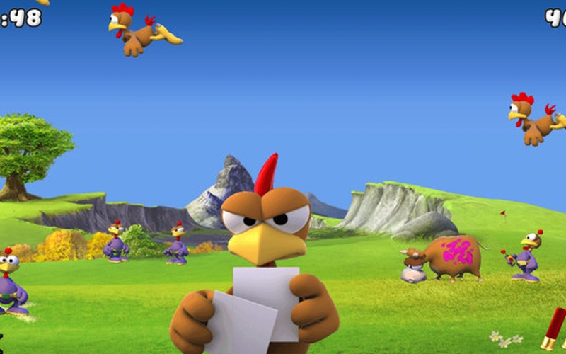 Moorhuhn Invasion (Crazy Chicken Invasion)